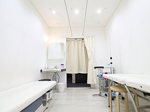 医療法人さくら会 早島クリニック耳鼻咽喉科皮膚科処置室